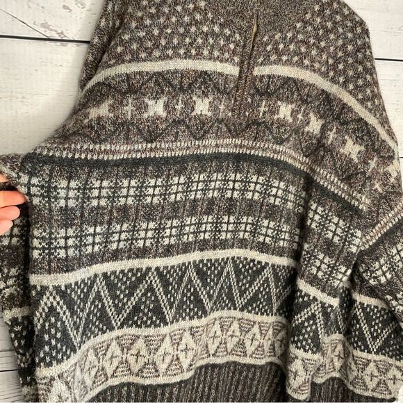 vintage :: Slouchy Grunge Grandpa Knit Wool Sweater - Picture 2 of 8